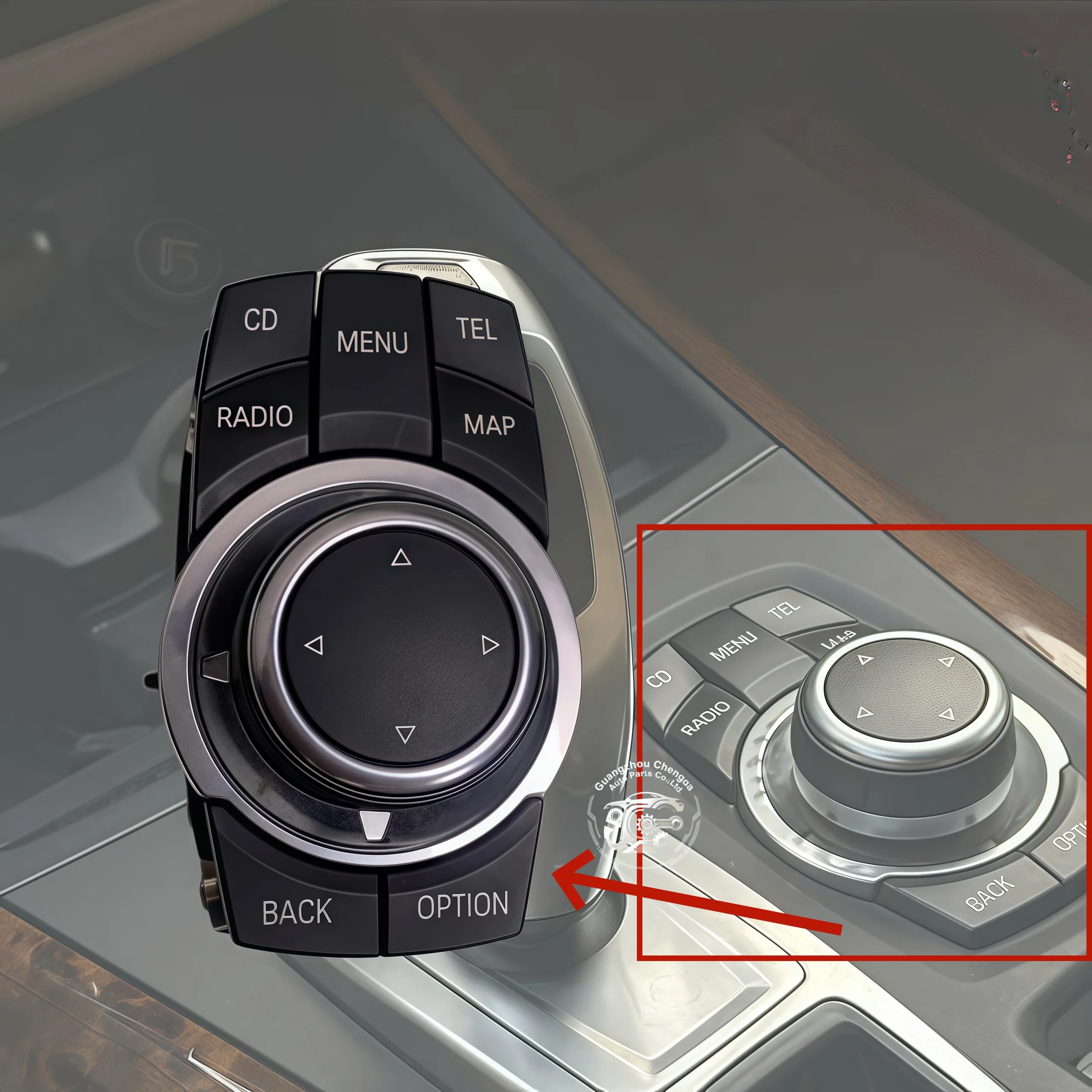 For Suitable for BMW X5 E70 X6 E71 CIC Controller Switch E60 3 Series 5 Series E84 X1 Multimedia Control Unit Mouse Menu Knob
