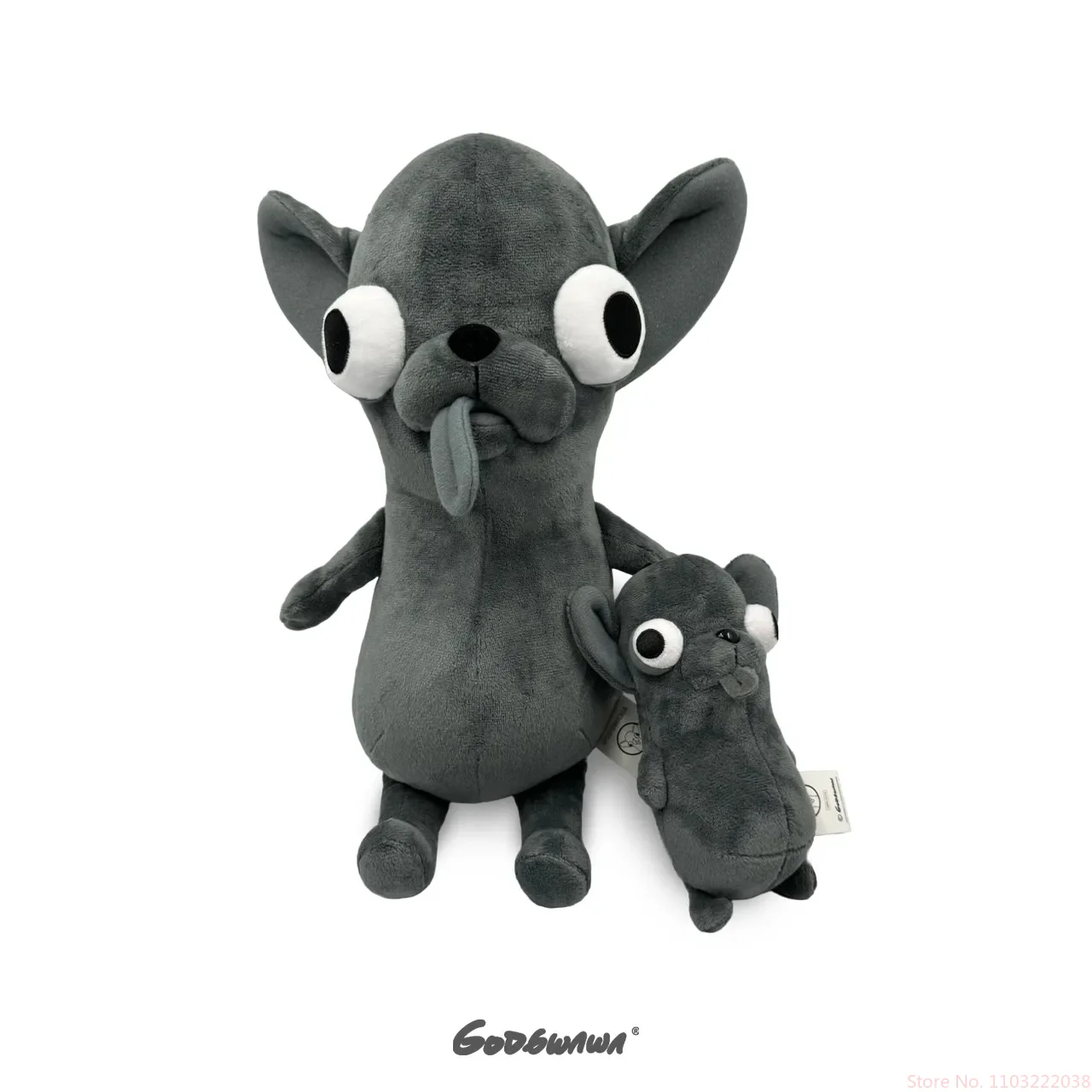 Chihuahua – jouet en peluche, Animal en peluche, oreiller doux à câliner, poupée chiot, cadeau pour femmes et filles, cadeau d'anniversaire, fête, chien mignon Kawaii