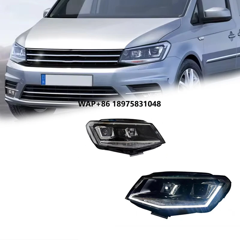 

FT Car Lights for VW Caddy MK4 Headlight 2015-2020 LED Projetor Headlamp Daytime Running Light Automotive Accessories