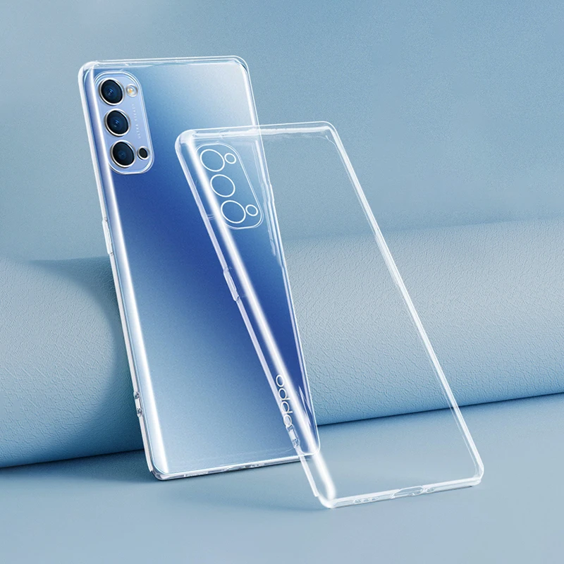 

High Qualtiy Soft TPU Case for OPPO Reno 4 Pro SE Lite 4F Reno4 4SE 4Pro 4Lite F 5G Global Silicone Clear Ultrathin Cover Gel