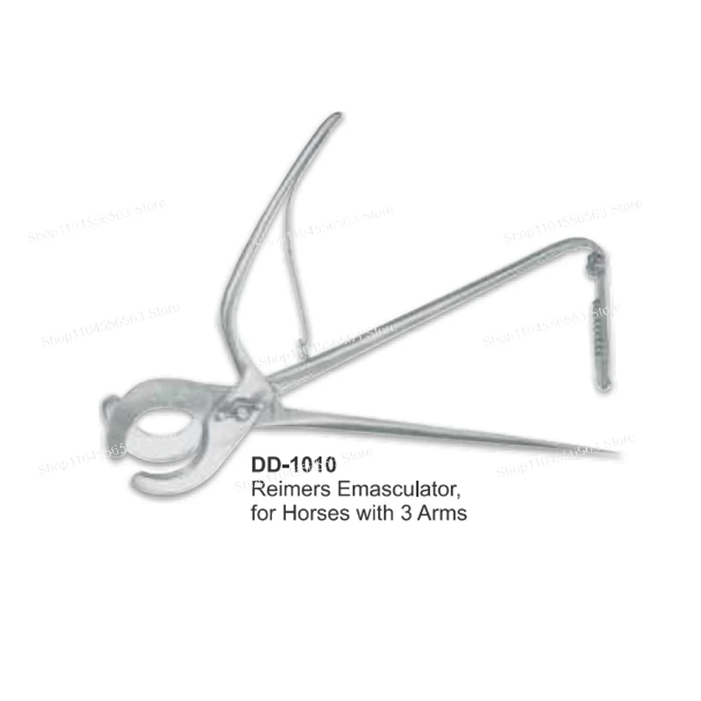 馬用ステンレス鋼3アーム去勢器、トリプルクランプ設計の売れ筋家畜去勢ツール、外科用I