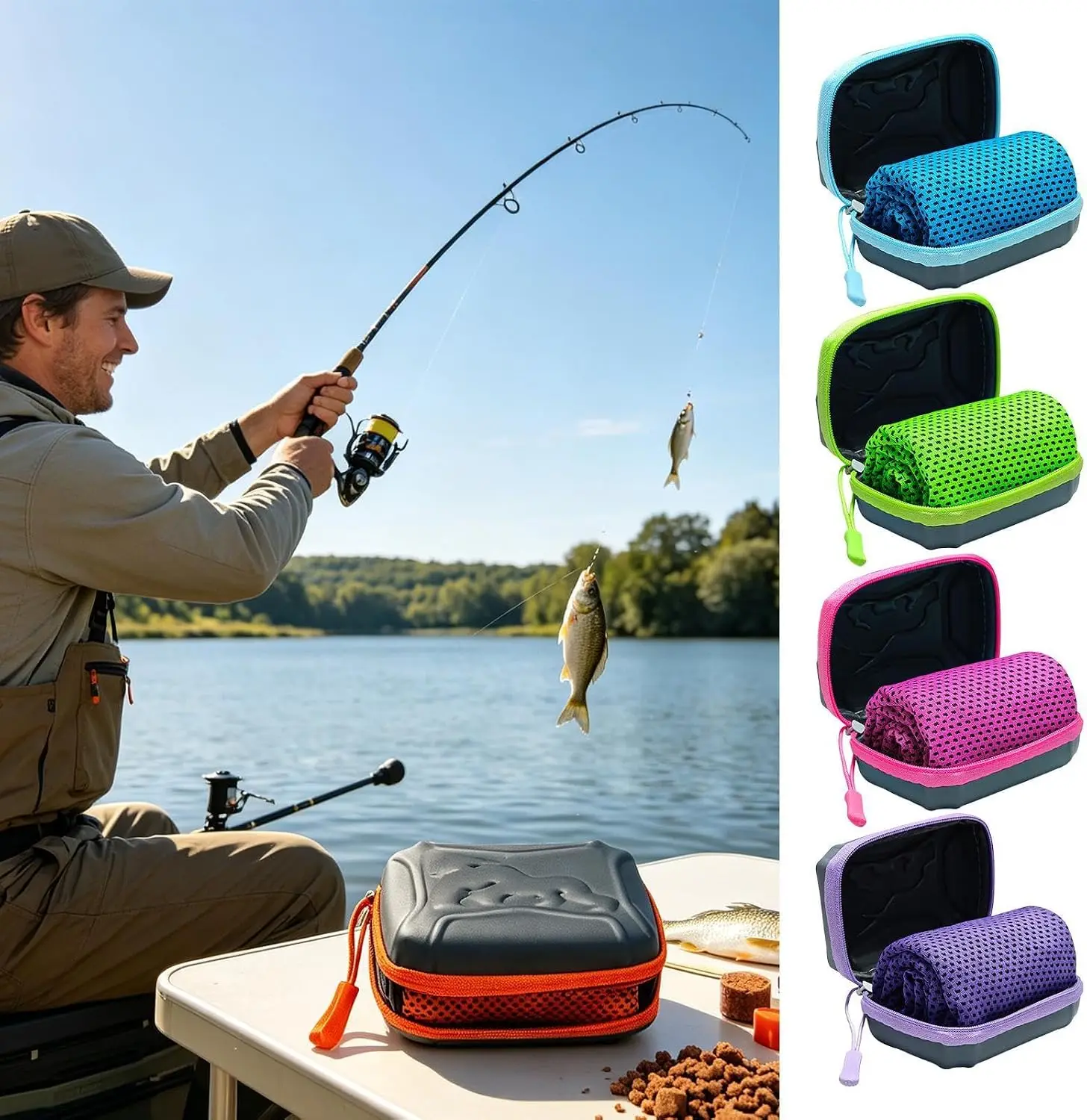 1 Pack Cooling Towels,30x80 Cm Breathable Instant Quick Drying Ice Cool Microfibre Towel, Cool Towels For Extreme Heat