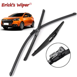 Erick's Wiper Front & Rear Wiper Blades Set For JAC Refine S2 2015 - 2023 Windshield Windscreen Window Rain Brushes 22