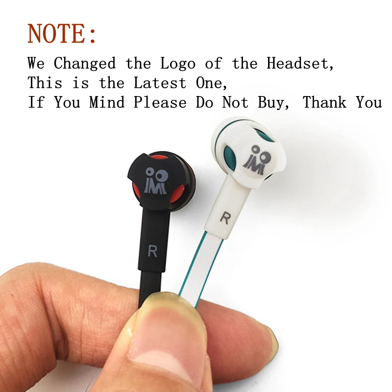 Auriculares con cable de 3,5mm con micrófono, cascos deportivos con estilo de fideos, para Samsung