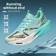 

Спортивная обувь Super Hot Carbon Plate 2025 года для мужчин и женщин, кроссовки для пар, детские кроссовки