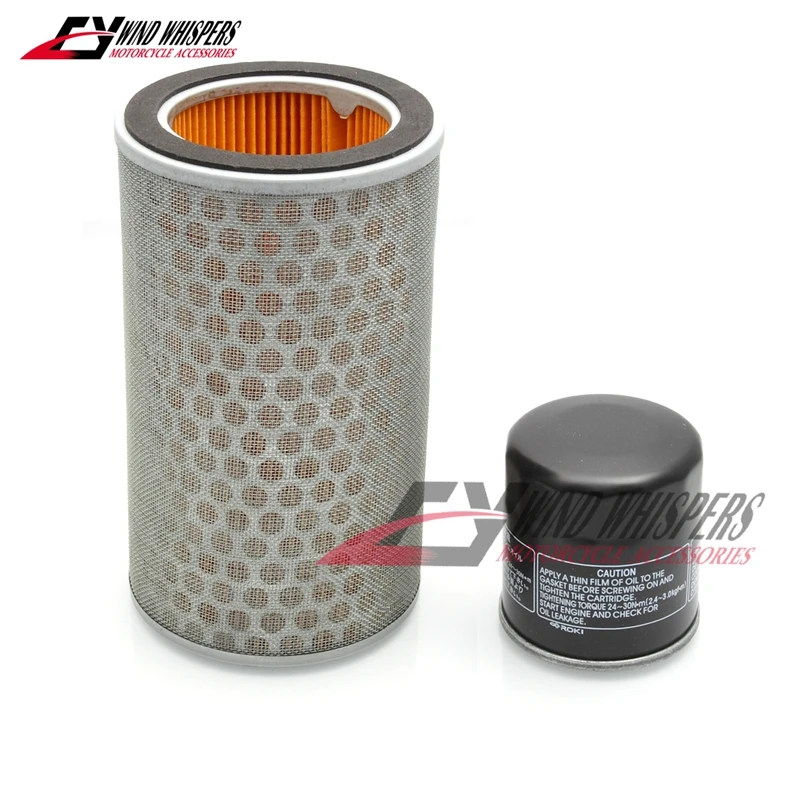 Motorcycle Oil Filter Air Intake Filter Cleaner Element For HONDA CB1300 CB 1300 2003 2004 2005 2006 2007 2008 2009 2010