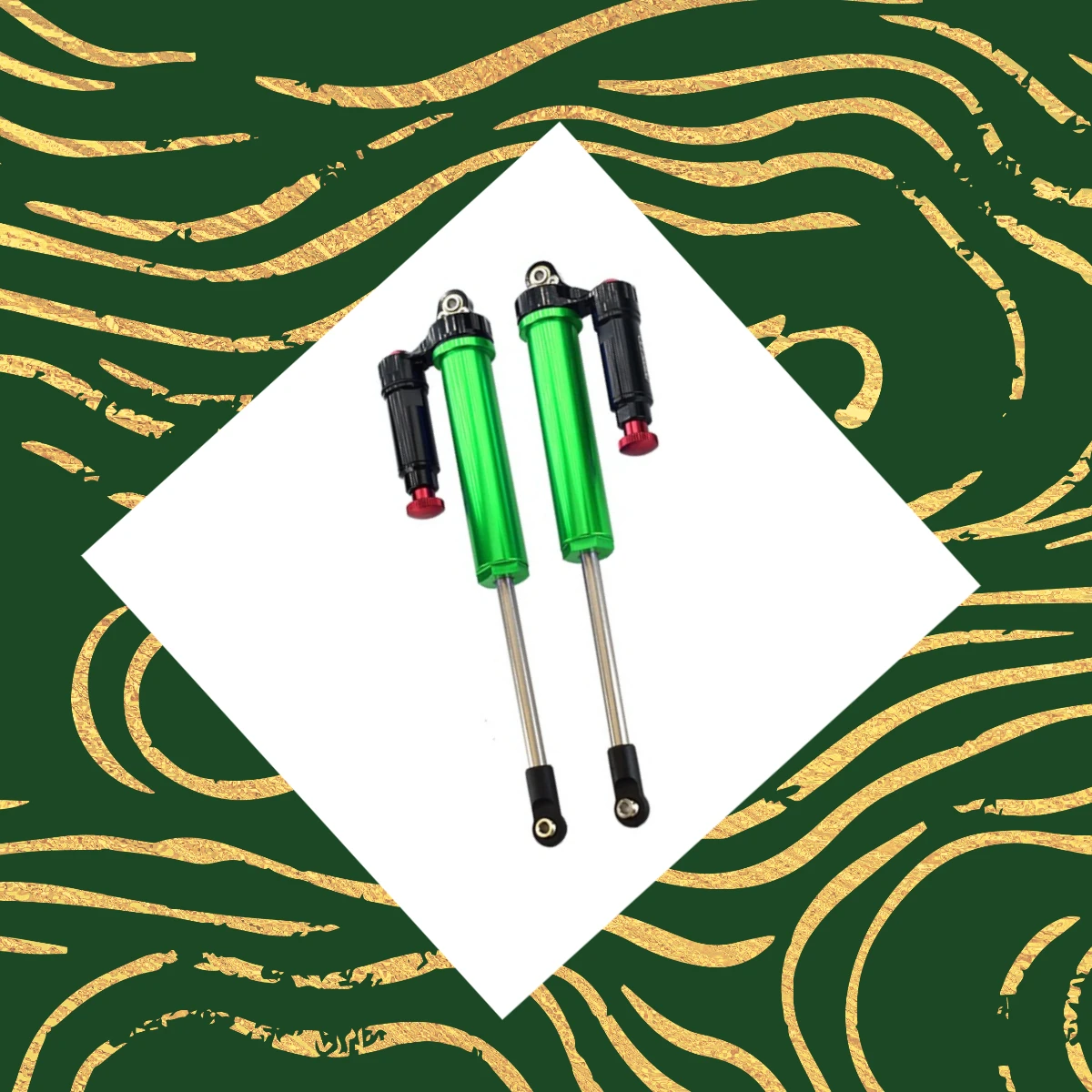 

GPM Aluminum 6061-T6 Front L-Shape Piggy Back Internal Damper For TRAXXAS 1/7 Racer 85076-4