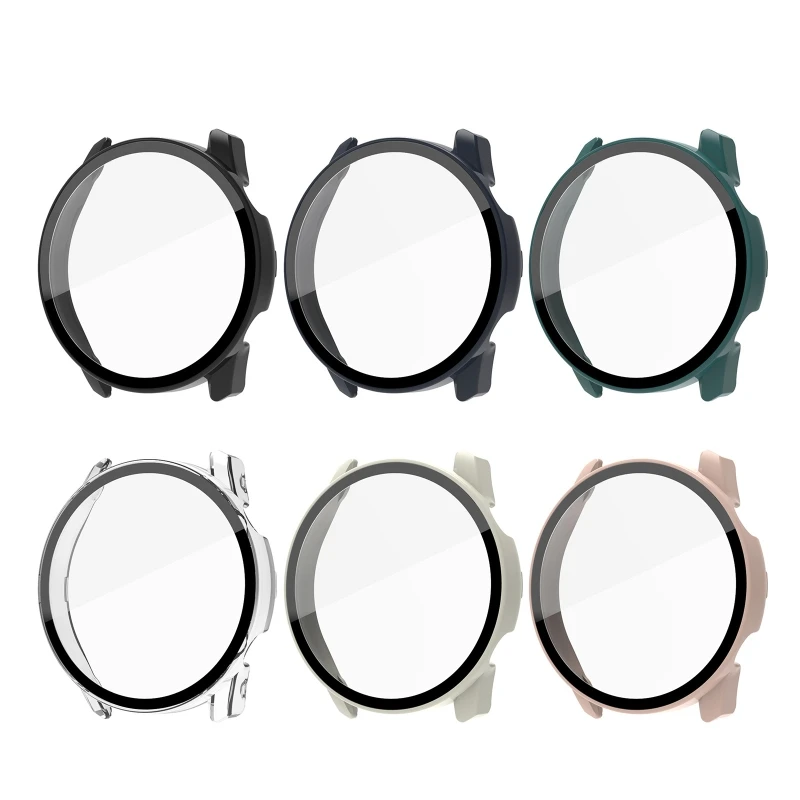 Full Protective Cover For HaylouLS10 Waterproof Screen for Shell Frame for Smart Watch One-piece Housing Glass Film Acce