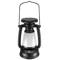 ABCA-Solar Camping Lantern Portable Camping Lantern Atmosphere Light Lighting Outdoor Tent Retro Lantern