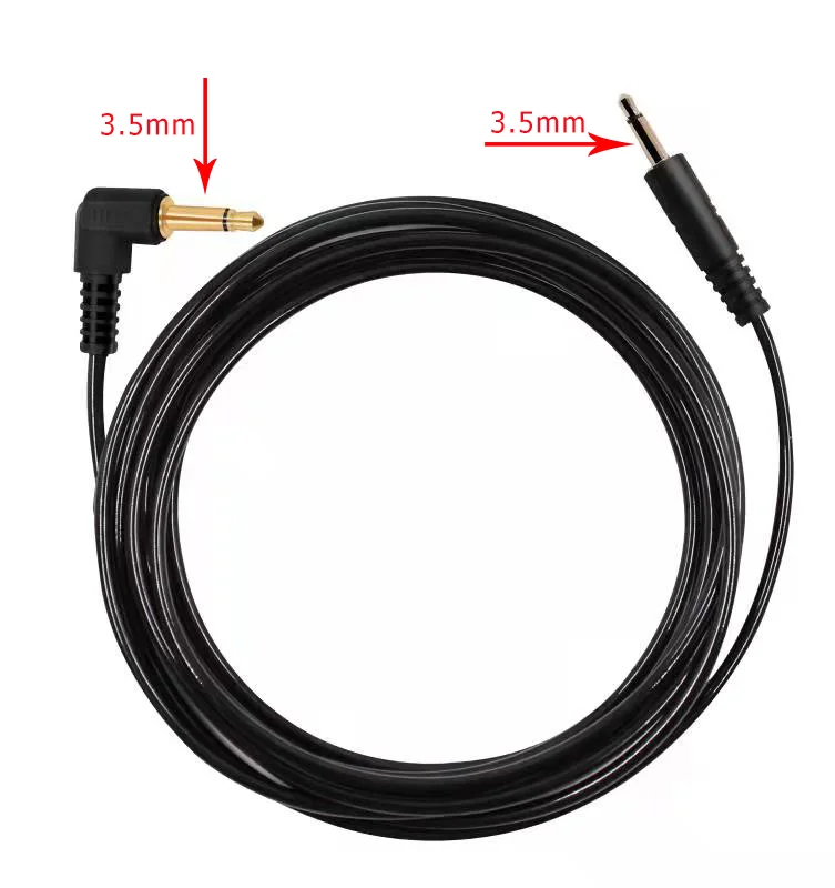 Cable de repuesto para máquina de maquillaje permanente, Cable BMX de 3,5 MM para máquina de tatuaje P300