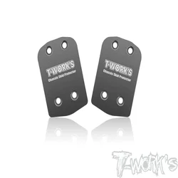 Original T works TO-220-8IGHTX 2.0 Stainless Steel Rear Chassis Skid Protector (TLR 8IGHT X/E 2.0 & 8IGHT XT/XTE ssional Rc part