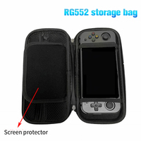 EVA Hard Protective Case Shockproof Portable Storage Bag Handheld Game Console Carrying Case Bag for ANBERNIC RG552 RG35XX