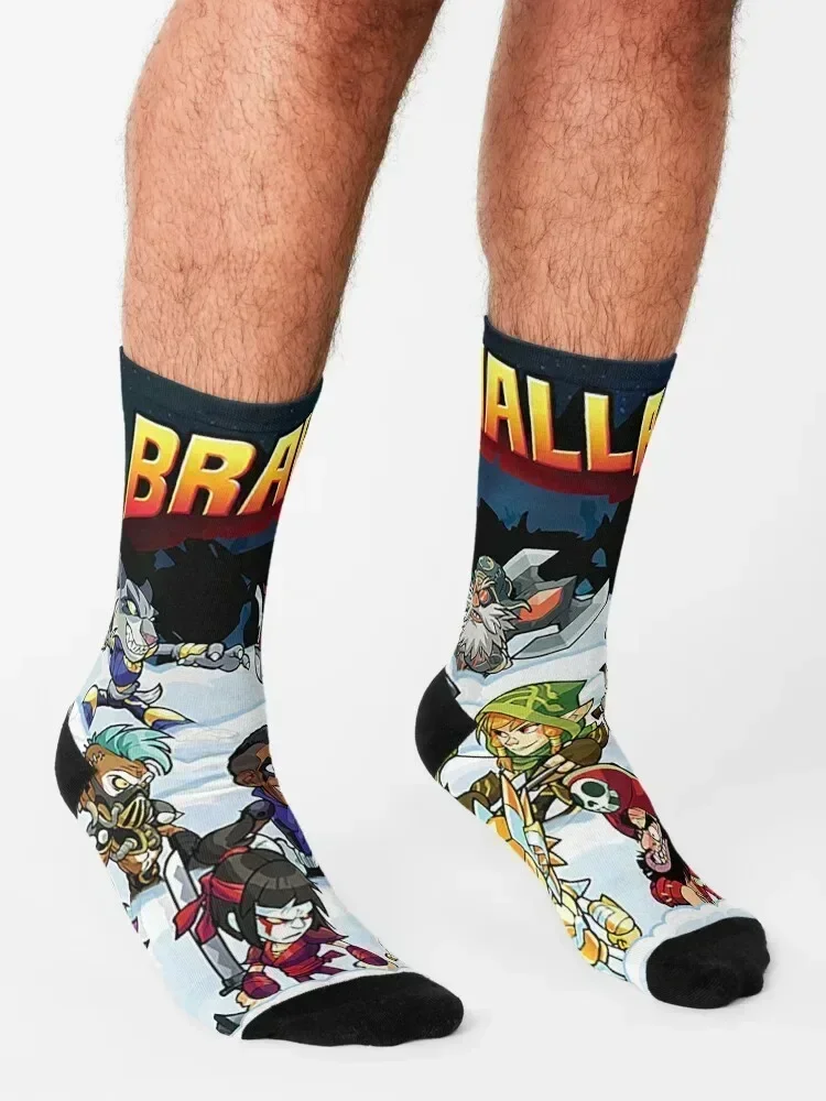 Die Brawlhalla-Familie Socken Schuhe FASHION bewegliche Strümpfe Sommersocken Damen Herren