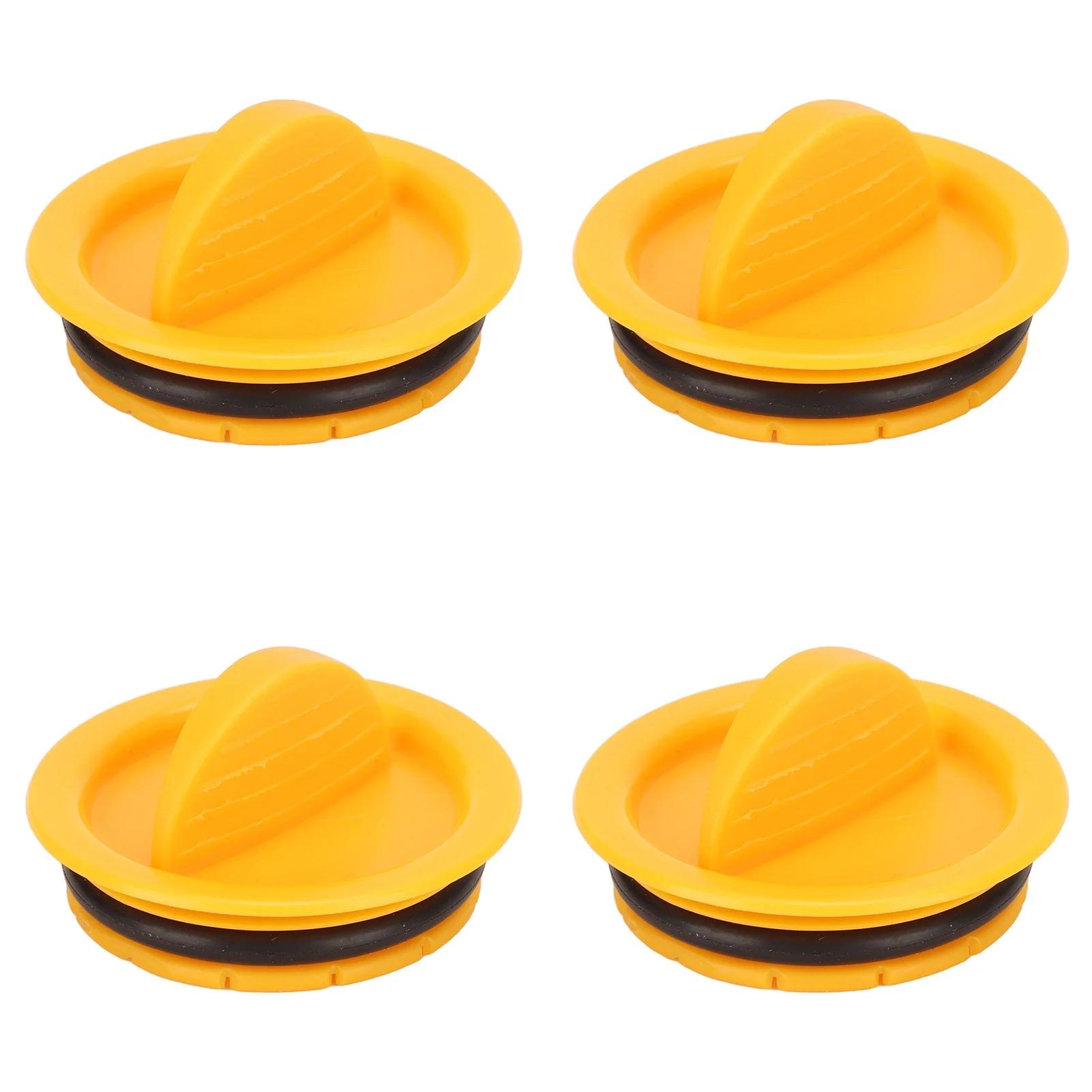 4pcs Dental Valve Filter Cover Yellow Dental Chair Strong Suction Filter Cap Lid Replacement Accessory