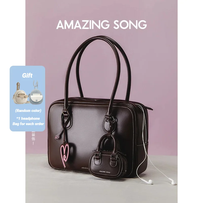 

Сумка для тостов Amazing Song Большая кожаная сумка через плечо Сумка через плечо Оригинальный дизайнер