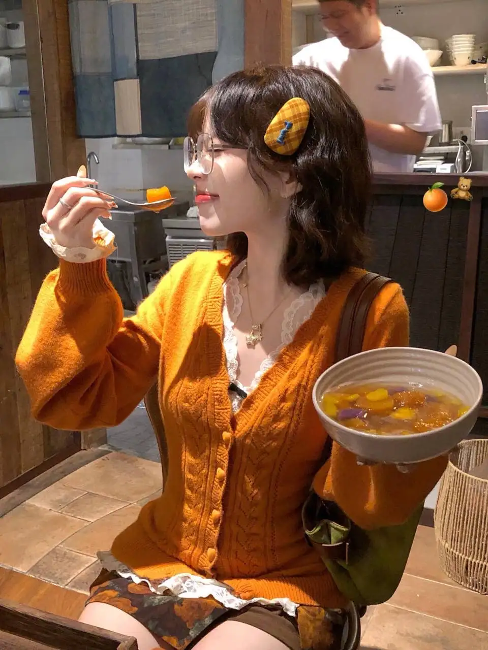 

Korean Sle V-Ne Button-Ba Knitted Cardigan Women's Autumn Winter Slimming Soft Sweater Coat Heart Pattern ort Fit