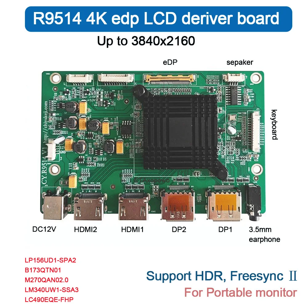 R9514 4K Edp Lcd Dr… - image