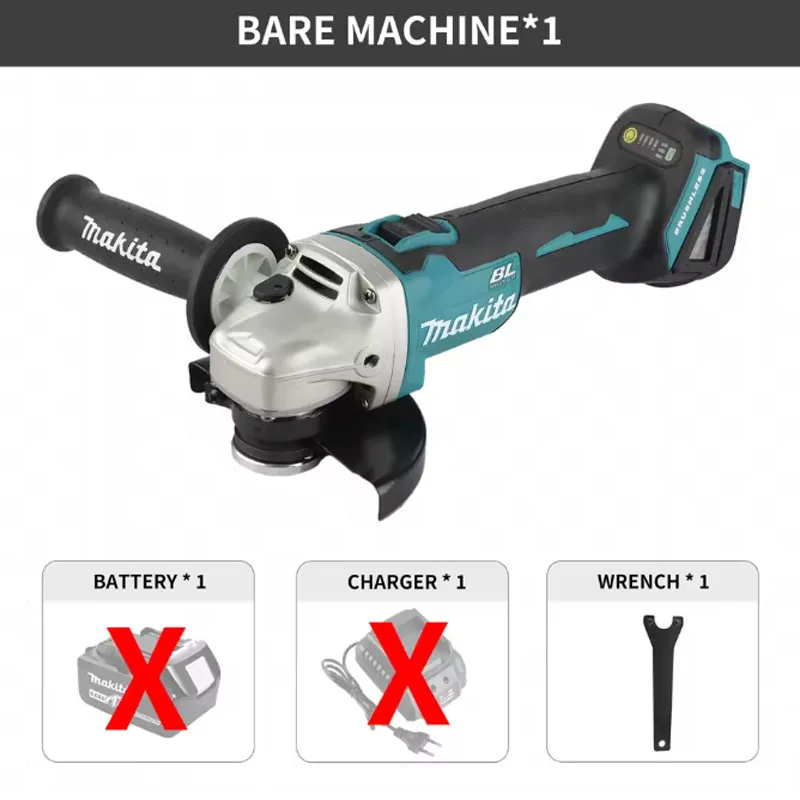 Makita DGA504 18V Borstelloze Accu-slijptol Oplaadbare Polijst- & Slijpmachine Hoge Vermogen