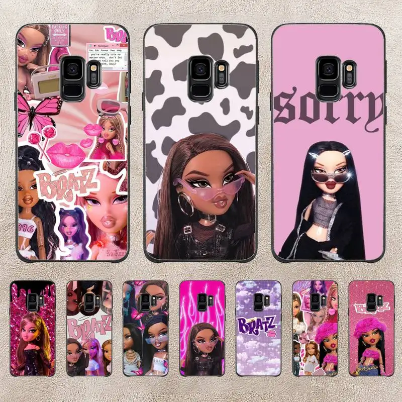 Милый чехол для телефона с куклой Bratz для Samsung Galaxy A51 A50 A71 A21s A31 A41 A10 A20 A70 A30 A22 A02s A13 A53 5G Cover Coque