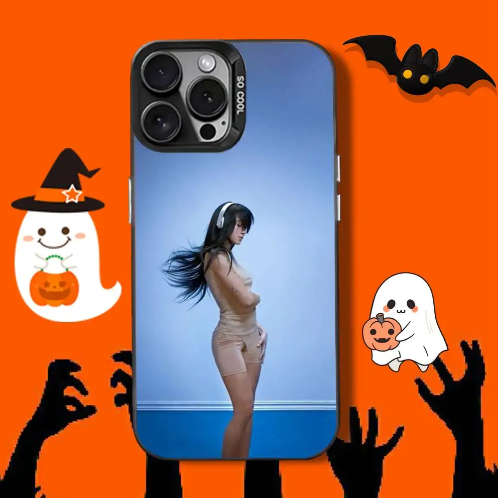 Etui na telefon C-CUARTO AZUL A-Aitana-es do iPhone'a 16, 12, 13, 17, 15, 1, 11, Mini, Pro, SE, XS, MAX, czarne matowe silikonowe etui