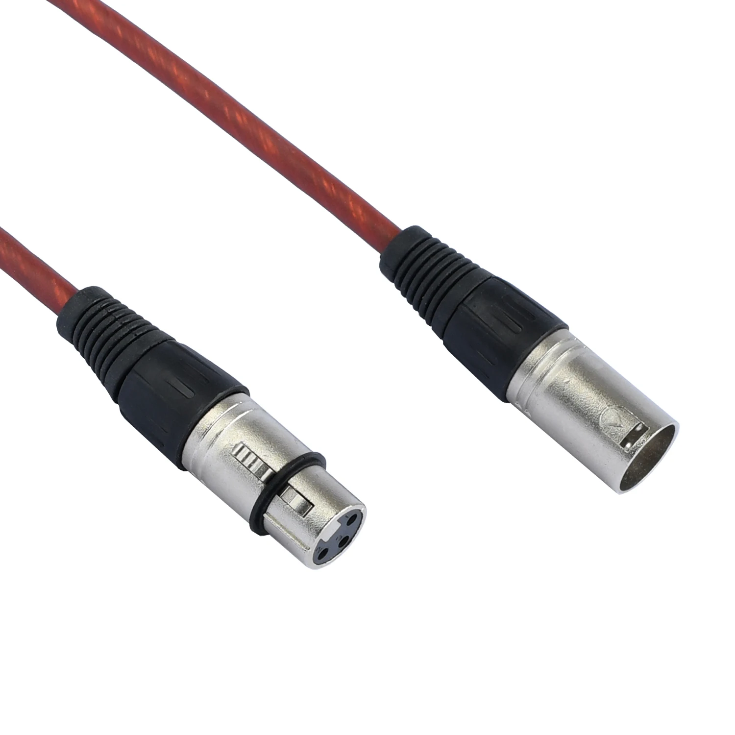 Freeboss-Cable XLR hembra a de 3 pines macho para micrófono, mezclador de Audio, tarjeta de sonido, luz de escenario de 0,5 m, 1m, 2m, 3m, 5m, XC-01