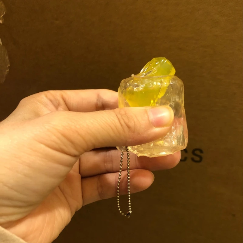 MEW Taba Squishy Novelty Transparent Fish Bamboo Wheel Extrusion Pendant Fingertip Toy TPR Mini Kids fun Pendant Craft Gifts