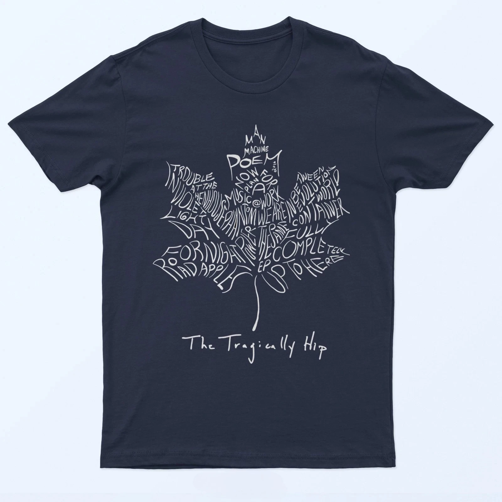 Hip Tragically The Sapi Warna Putih T Shirt Comfortable and Breathable Soft Fashionable Funny Street Hip-hop Men's Clothing Tee