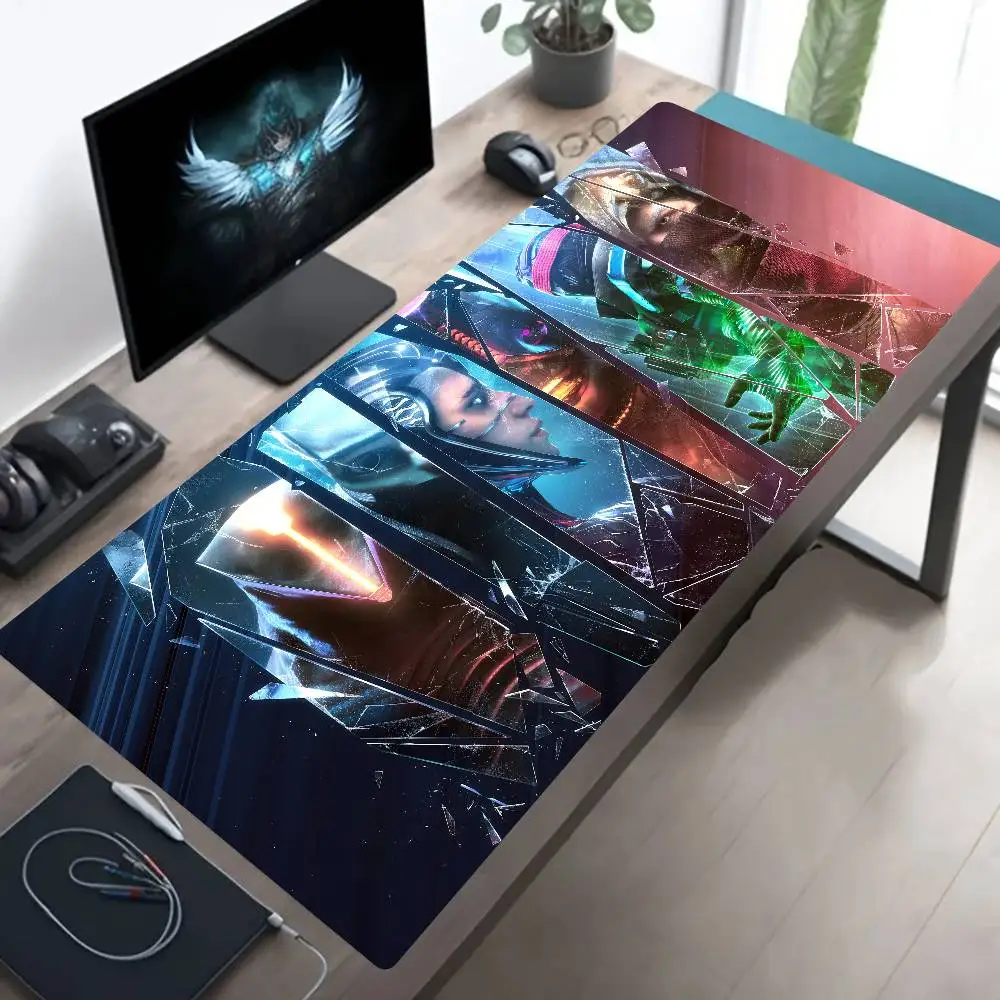 Cool Sci-Fi Shooting Destiny 2 Game Mouse Pad Large Gaming Keyboard Mat LockEdge Rubber Computer Office Accessories