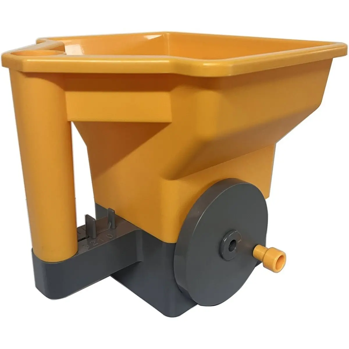 A74U Lawn Hand Spreader Manual Small Labor Saving Handheld Lawn Garden Spreader for Portable Seed Green Manual Spreader