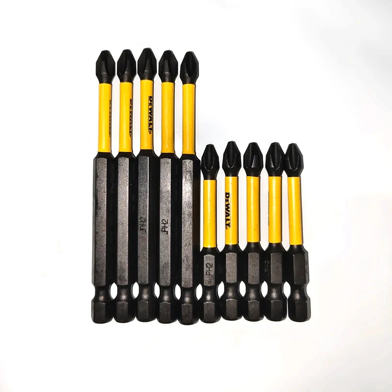Imagem -06 - Dewalt-brocas Anti-derrapantes para Eletricista Broca Dedicada Carpintaria Cabeça de Lote Cruzada Alta Dureza Ph2 57 mm 89 mm Peças
