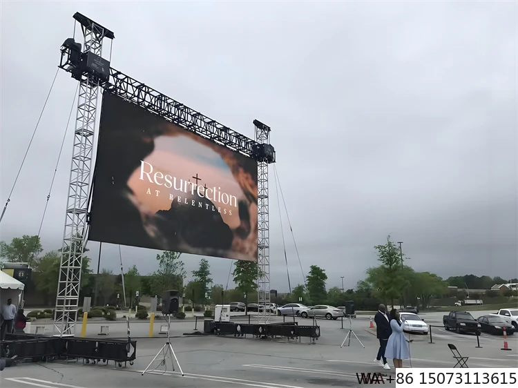 Светодиодный экран для аренды на открытом воздухе P2.604 — новая полноцветная панель для концертов и мероприятий