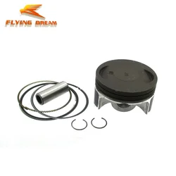 Original ZS190 W190 2 valve Piston kit 62mm 14mm For Zongshen 190ccZS190 W190 Engine Code No.: ZS1P62YML-2 Pit Dirt Bike Karting