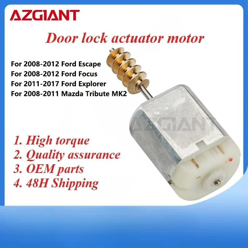 

FC-280 AZGIANT Car door lock actuator motor for Ford Escape/Focus/Explorer Mazda Tribute MK2 brand new metal carbon brush OEM