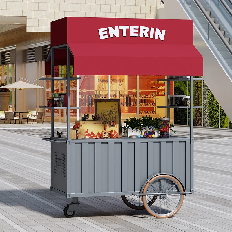 

Internet celebrity night market stall snack trolley activity food stall dining car outdoor commercial market mobile stall truck