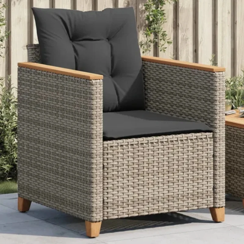 

Courtyard Outdoor Sofa Combination B&B Balcony Storage Rattan Sofa Outdoor Waterproof Stowable Outdoor Combination Furniture