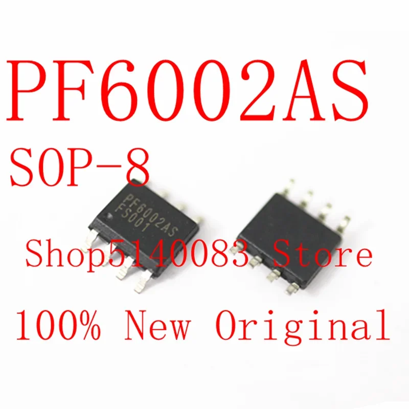 2 PÇS/LOTE 100% Novo Original PF6002AS PF6002 SOP-8 LCD chip de gerenciamento de energia