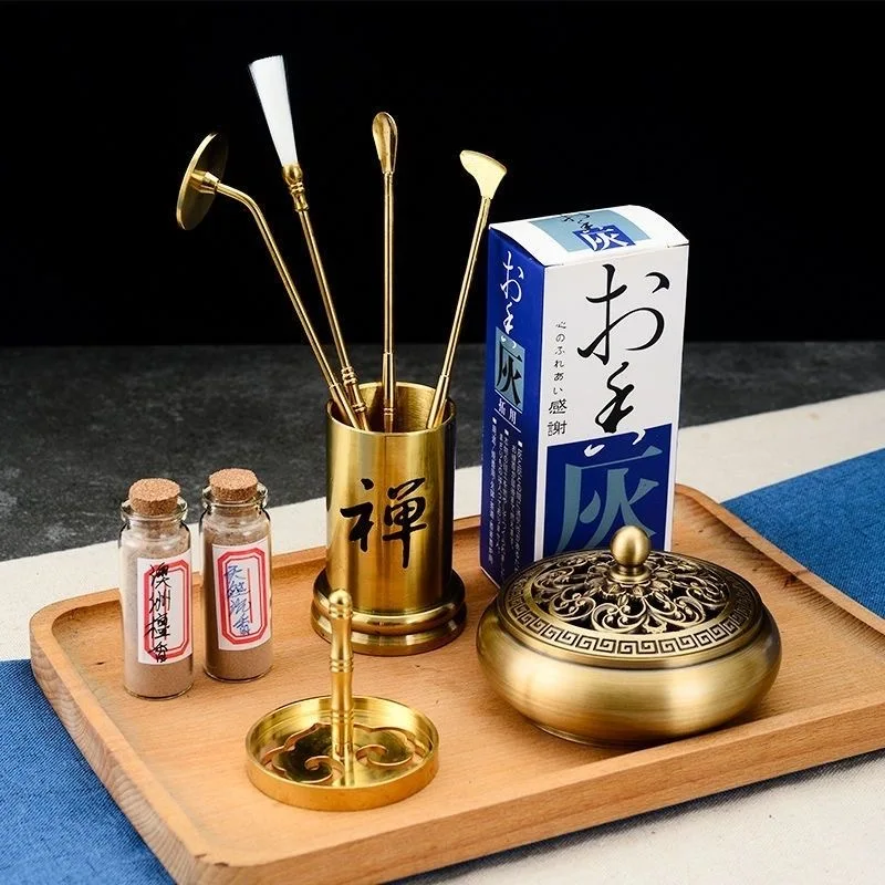 Aromatherapy Making Kit DIY Portable Hand Incense Powder Sealing Mold Agarwood Thuja Incense Burner Aroma Diffusion Accessories