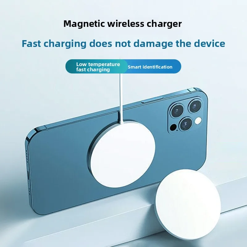

New Magnetic Wireless Charging, Suitable for Apple IPhone12 Pop-up Window Charger 15W Wireless Charging Instant Charge