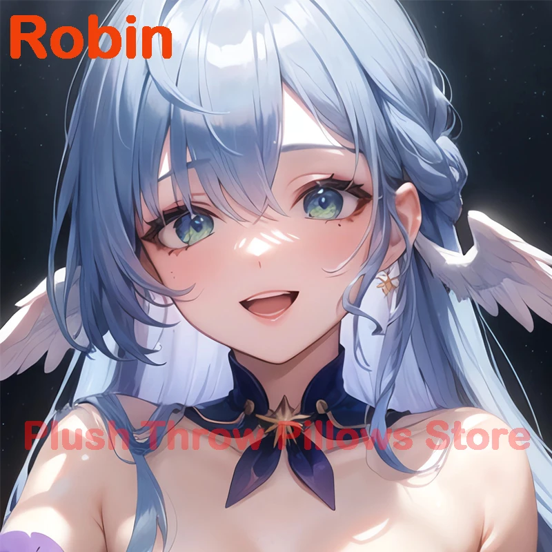 Dakimakura anime Robin Honkai Star Rail Double-sided Print Life-size body pillows cover Adult pillowcase