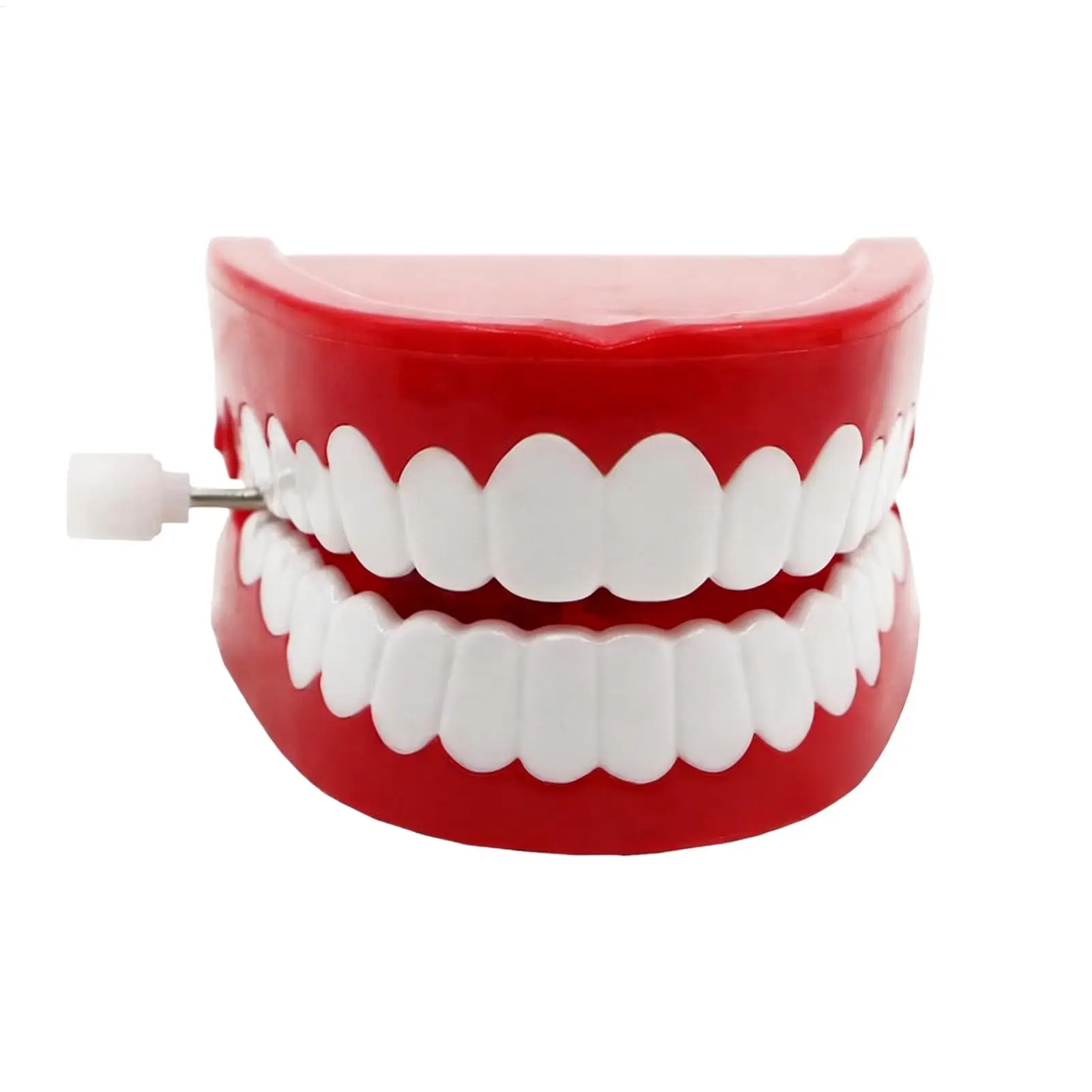 Wind Up Tanden Klapperend Speelgoed Grappig Clockwork Gag Kunstgebit Grap Speelgoed Grappig Klapperend Gag Cadeau voor Pranks Grappen Hilarische Nieuwigheid