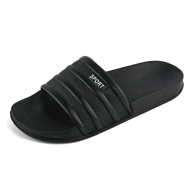 2024 New Summer Slippers Men's Shoes Trend Wear Flip-flops Non-slip Wear Breathable Casual Beach Slippers