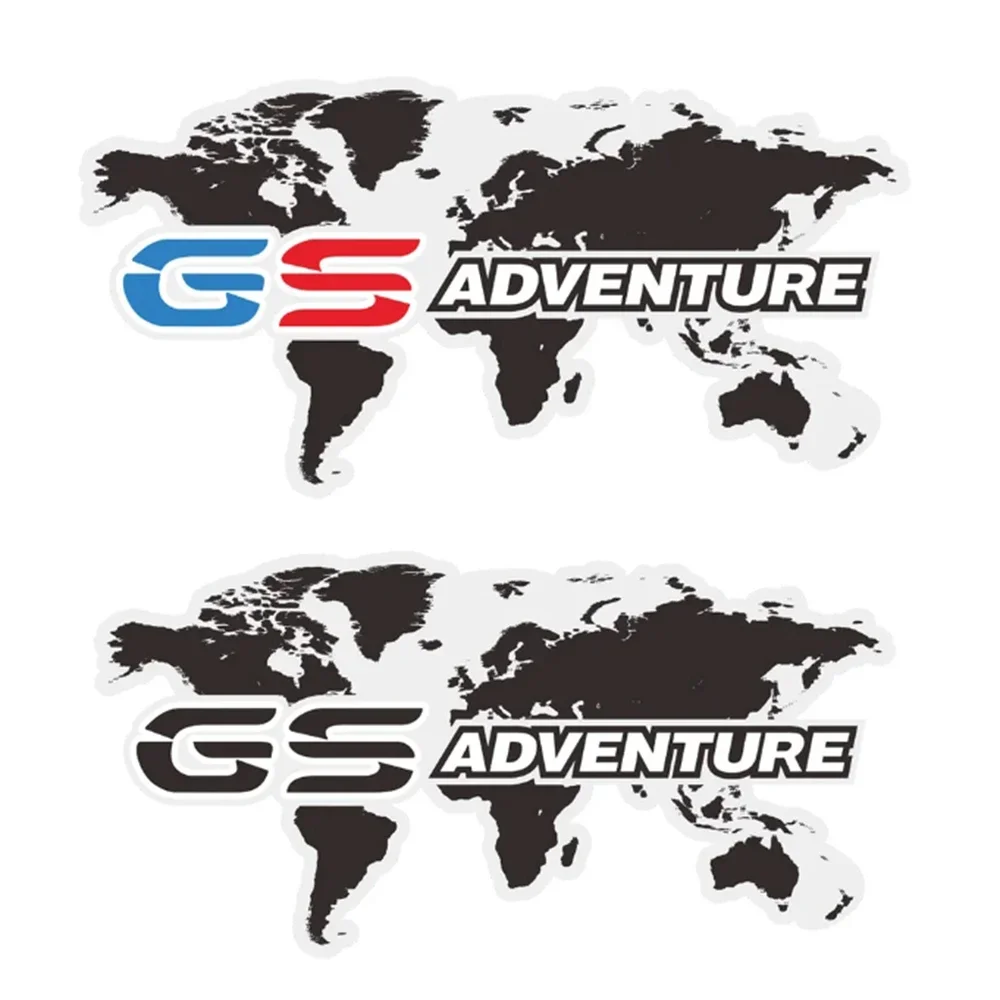 For BMW R1200gs F850gs F800gs R1250gs F750gs R1150gs G310gs R 1200 F800 GS Adventure Panniers Luggage Aluminium Stickers Trunk