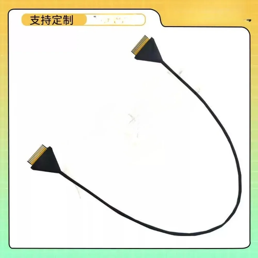 For Ultra-thin Coaxial Teflon Cable 1.0mm Pitch 15Pin FFC Connector 300mm Customizable (002)