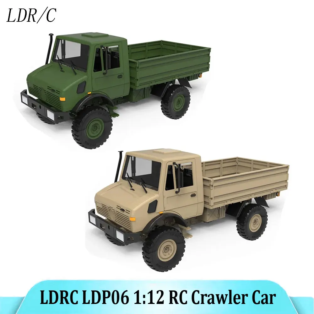 

LDRC LDP06 1:12 RC Crawler Car Linear Speed Truck Remote Control Car With 260 Motor Electric RC Car Adult Children Birthday Gift