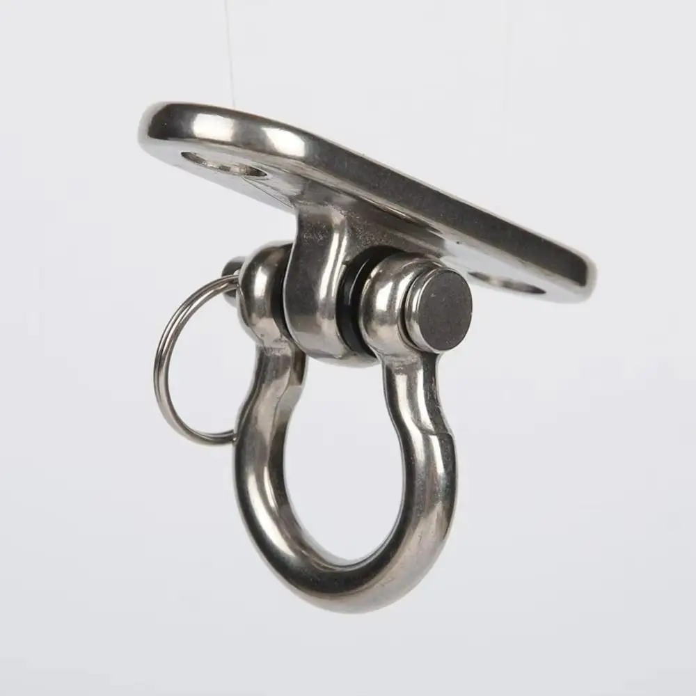 360 Rotating Swing Hangers Set Hanging Brackets 304 Stainless Steel Hammock Chair Hooks Ceiling Wall Mount Heavy Duty
