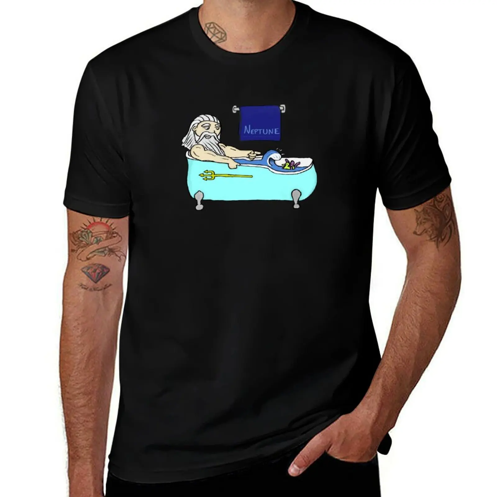 Neptune T-Shirt Soft Anti-Shrink Cotton Tee
