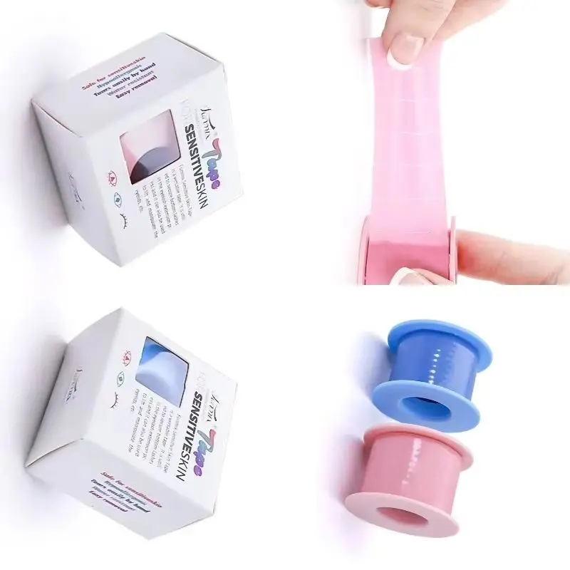 1Roll Liquid Silicone Gel Lash Lifting Breathable Tape Sensitive Skin Resistant Grafted Eyelashes Under Eye Pad Makeup Tools
