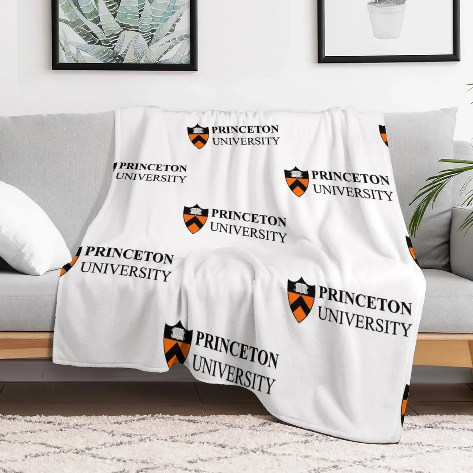 Princeton University Logo Throw Blanket Thermals For Travel blankets ands Polar Soft Beds Blankets