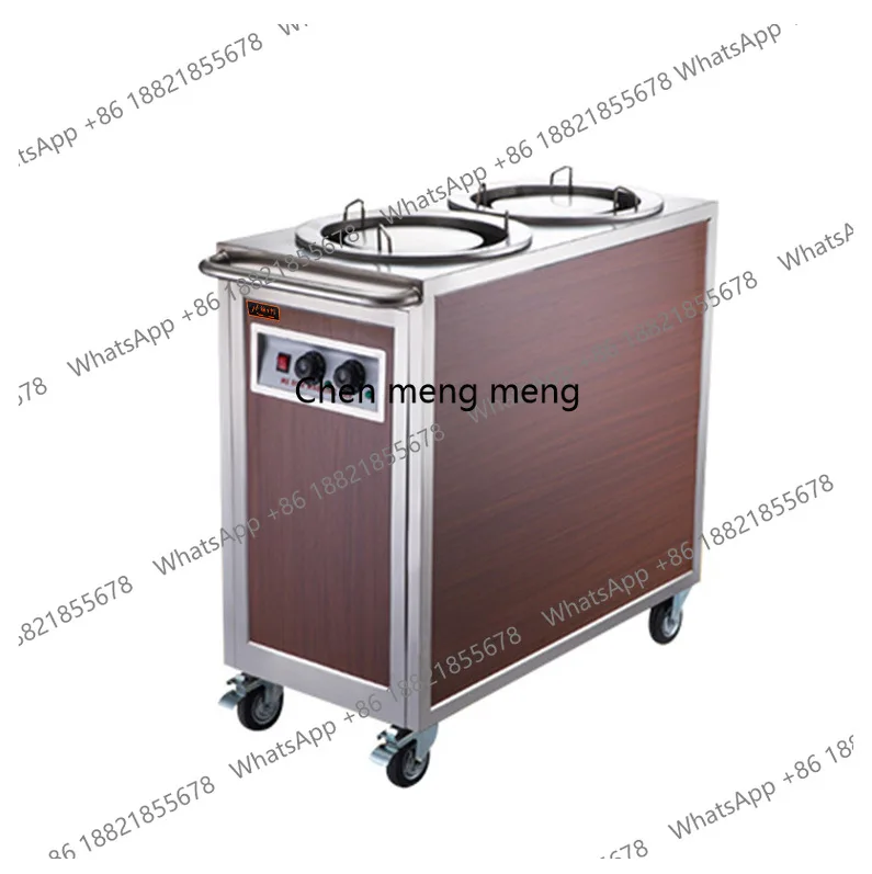 

Single and double head insulation truck, stainless steel round square warmer truck, commercial warmer truck