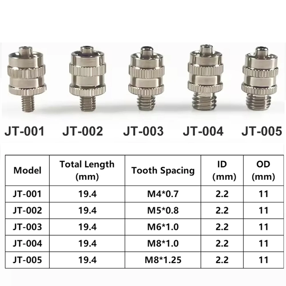 Factory Store, M4 M5 M6 M8 Stainless Steel Luer Lock Adapter, Screw Thread Dispensing Valve Pneumatic Fitting, 1/5/10PCS